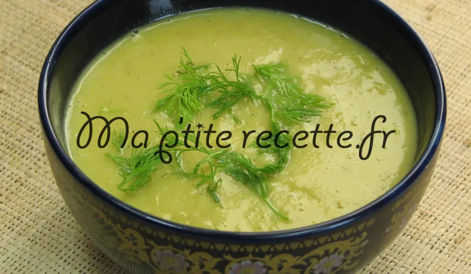 Velouté de lentilles au fenouil (recette soupe lentille et ...